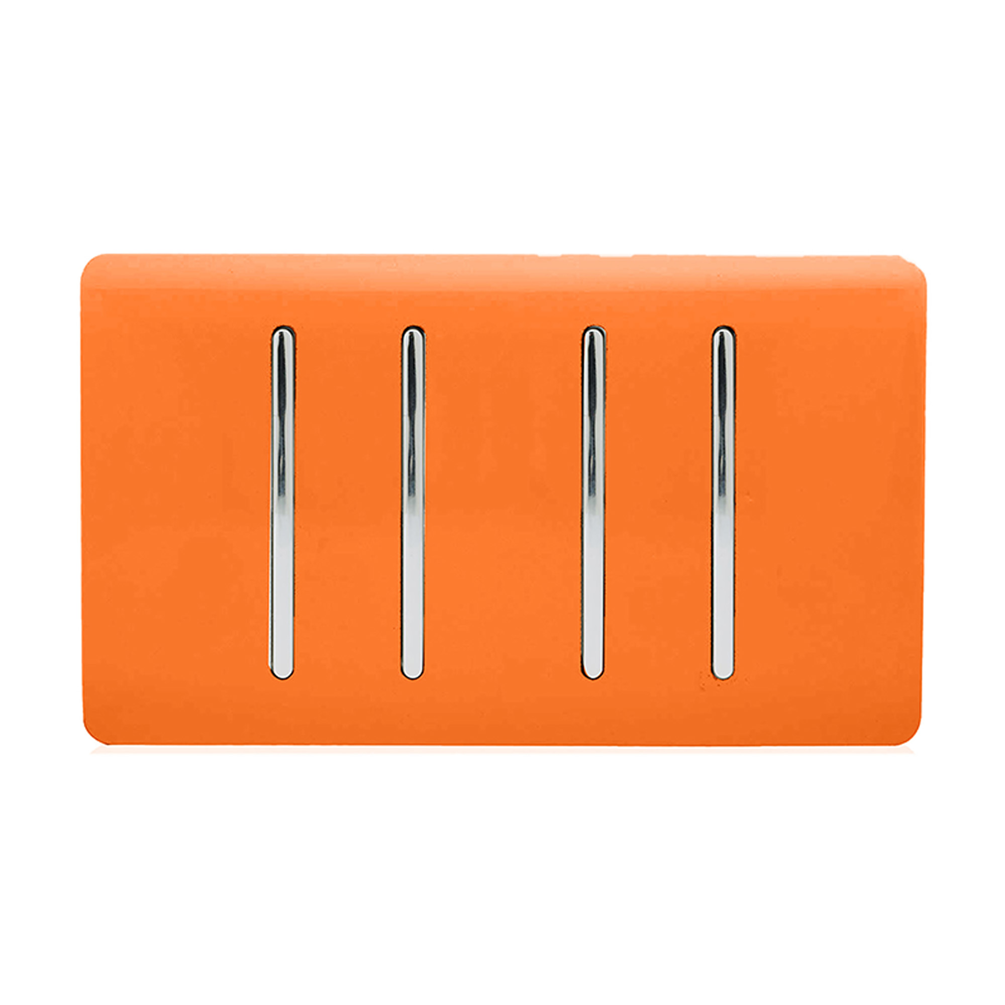 4 Gang (1x2 Way 3x3 Way Intermediate) Orange